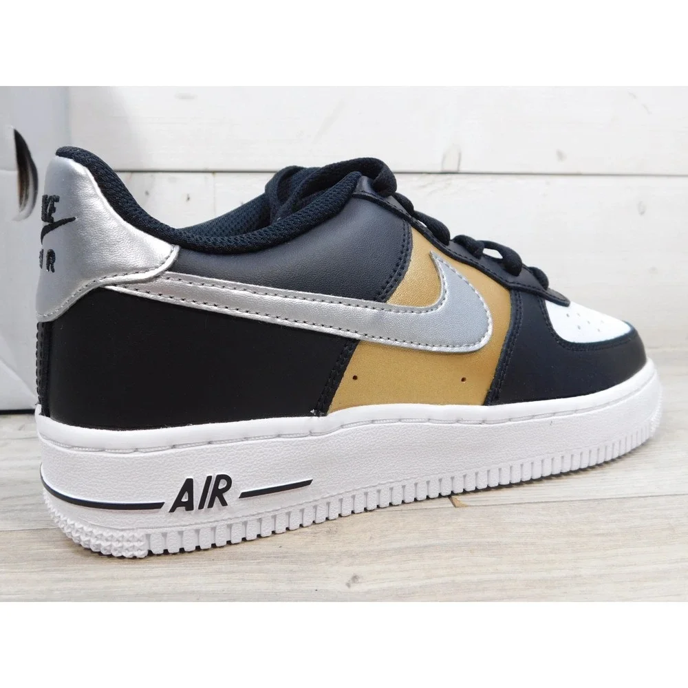 Nike Air Force 1 Low Leather Sneakers Youth 5Y Womens 6.5 Shoes HV0937-010 AF1